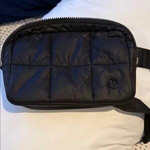 lululemon athletica Quilted Black Belt Bag